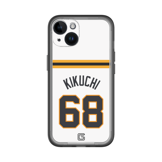 スリムプロテクションプレミアムケース［ 読売ジャイアンツ - #68 KIKUCHI - ホーム ］