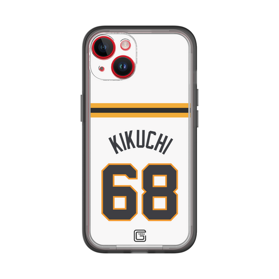 スリムプロテクションプレミアムケース［ 読売ジャイアンツ - #68 KIKUCHI - ホーム ］