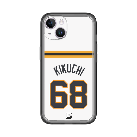スリムプロテクションプレミアムケース［ 読売ジャイアンツ - #68 KIKUCHI - ホーム ］