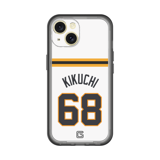 スリムプロテクションプレミアムケース［ 読売ジャイアンツ - #68 KIKUCHI - ホーム ］