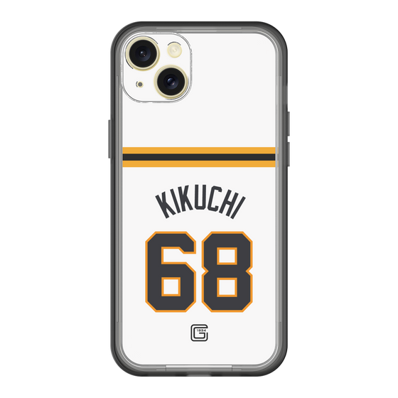 スリムプロテクションプレミアムケース［ 読売ジャイアンツ - #68 KIKUCHI - ホーム ］