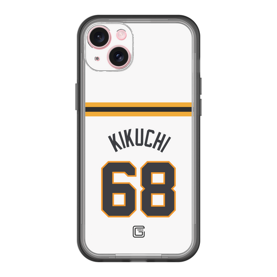 スリムプロテクションプレミアムケース［ 読売ジャイアンツ - #68 KIKUCHI - ホーム ］