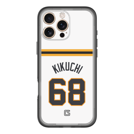 スリムプロテクションプレミアムケース［ 読売ジャイアンツ - #68 KIKUCHI - ホーム ］