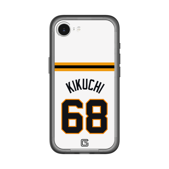 スリムプロテクションプレミアムケース［ 読売ジャイアンツ - #68 KIKUCHI - ホーム ］