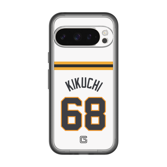 スリムプロテクションプレミアムケース［ 読売ジャイアンツ - #68 KIKUCHI - ホーム ］