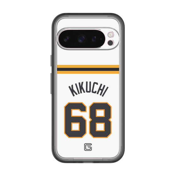 スリムプロテクションプレミアムケース［ 読売ジャイアンツ - #68 KIKUCHI - ホーム ］