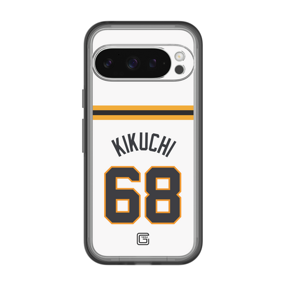 スリムプロテクションプレミアムケース［ 読売ジャイアンツ - #68 KIKUCHI - ホーム ］