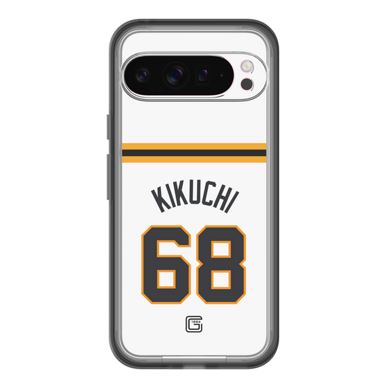 スリムプロテクションプレミアムケース［ 読売ジャイアンツ - #68 KIKUCHI - ホーム ］