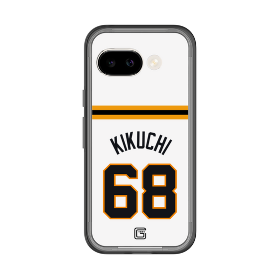 スリムプロテクションプレミアムケース［ 読売ジャイアンツ - #68 KIKUCHI - ホーム ］