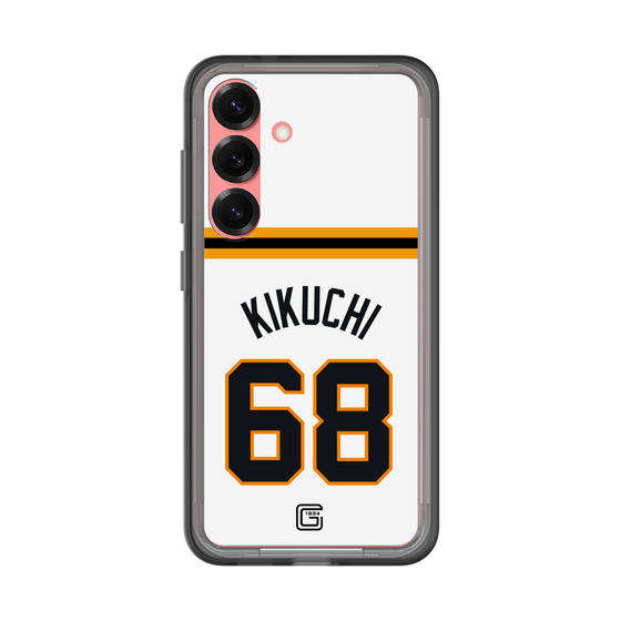 スリムプロテクションプレミアムケース［ 読売ジャイアンツ - #68 KIKUCHI - ホーム ］