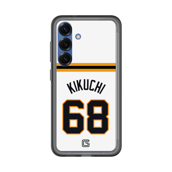 スリムプロテクションプレミアムケース［ 読売ジャイアンツ - #68 KIKUCHI - ホーム ］