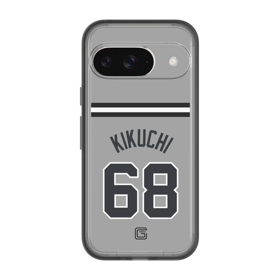 スリムプロテクションプレミアムケース［ 読売ジャイアンツ - #68 KIKUCHI - ビジター ］