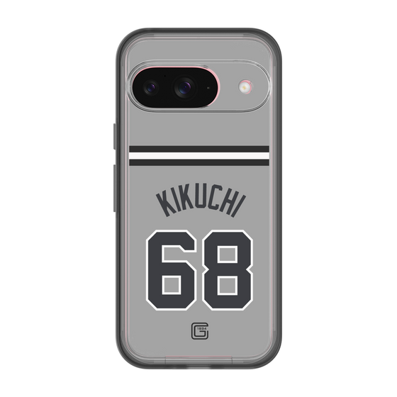 スリムプロテクションプレミアムケース［ 読売ジャイアンツ - #68 KIKUCHI - ビジター ］