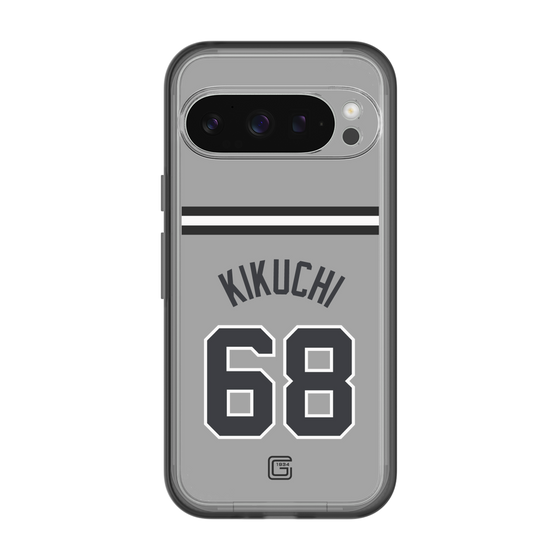 スリムプロテクションプレミアムケース［ 読売ジャイアンツ - #68 KIKUCHI - ビジター ］