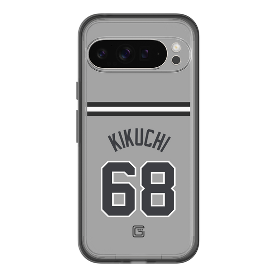 スリムプロテクションプレミアムケース［ 読売ジャイアンツ - #68 KIKUCHI - ビジター ］