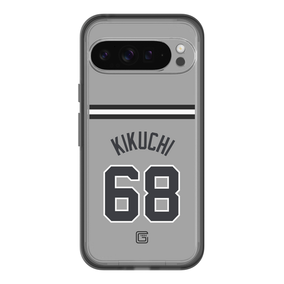 スリムプロテクションプレミアムケース［ 読売ジャイアンツ - #68 KIKUCHI - ビジター ］
