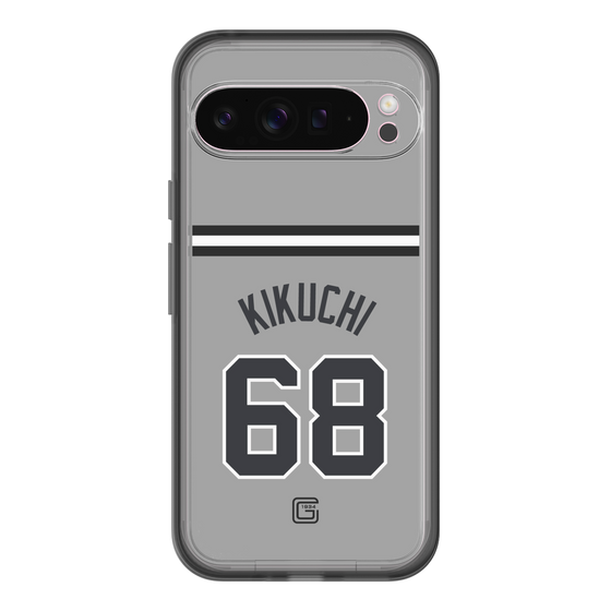 スリムプロテクションプレミアムケース［ 読売ジャイアンツ - #68 KIKUCHI - ビジター ］