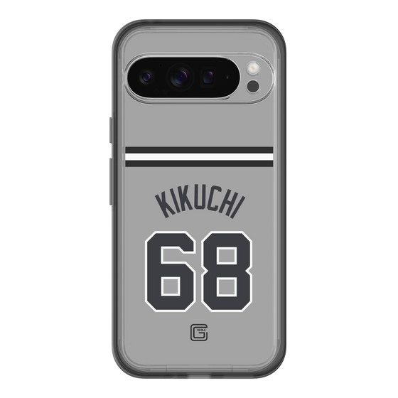 スリムプロテクションプレミアムケース［ 読売ジャイアンツ - #68 KIKUCHI - ビジター ］
