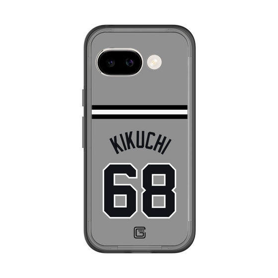 スリムプロテクションプレミアムケース［ 読売ジャイアンツ - #68 KIKUCHI - ビジター ］