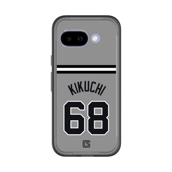 スリムプロテクションプレミアムケース［ 読売ジャイアンツ - #68 KIKUCHI - ビジター ］