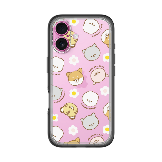 スリムプロテクションプレミアムケース［ mofmofriends - フラワー ］