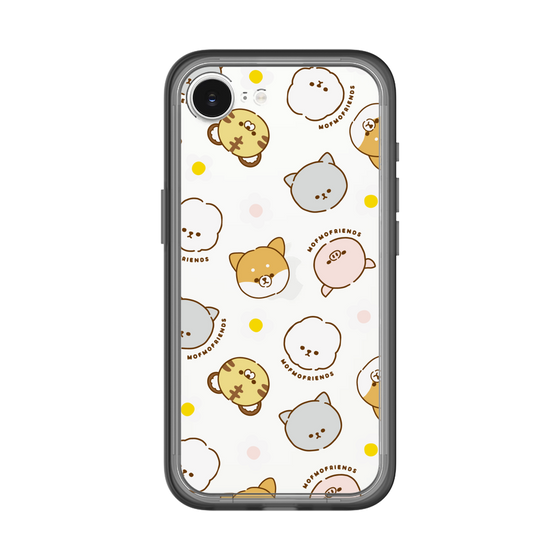 スリムプロテクションプレミアムケース［ mofmofriends - フラワー ］