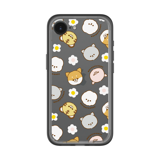 スリムプロテクションプレミアムケース［ mofmofriends - フラワー ］