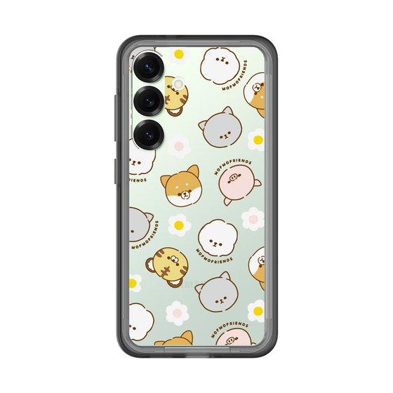 スリムプロテクションプレミアムケース［ mofmofriends - フラワー ］