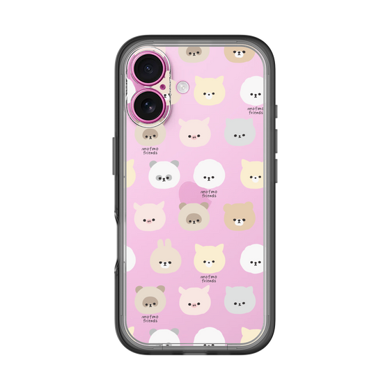 スリムプロテクションプレミアムケース［ mofmofriends - フェイス ］