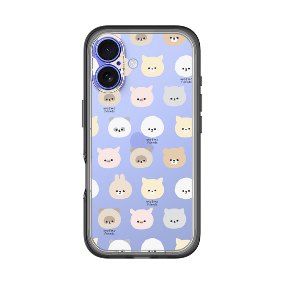 スリムプロテクションプレミアムケース［ mofmofriends - フェイス ］