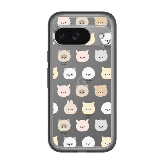 スリムプロテクションプレミアムケース［ mofmofriends - フェイス ］