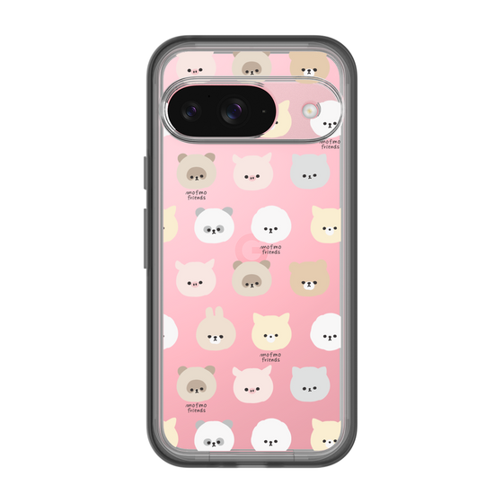 スリムプロテクションプレミアムケース［ mofmofriends - フェイス ］