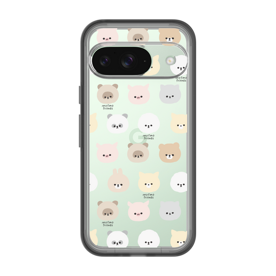 スリムプロテクションプレミアムケース［ mofmofriends - フェイス ］