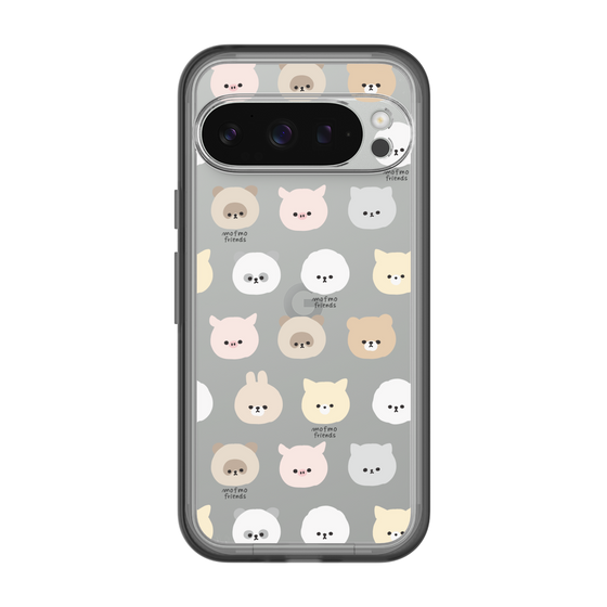 スリムプロテクションプレミアムケース［ mofmofriends - フェイス ］