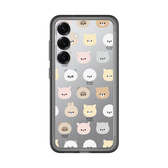 スリムプロテクションプレミアムケース［ mofmofriends - フェイス ］