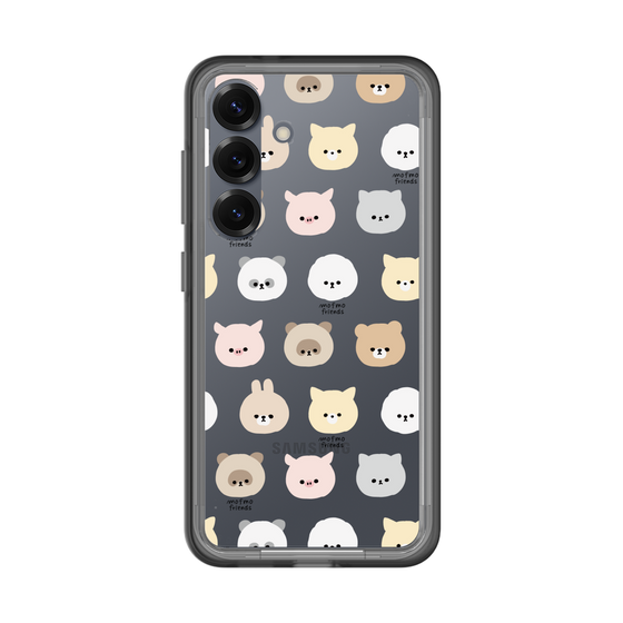 スリムプロテクションプレミアムケース［ mofmofriends - フェイス ］