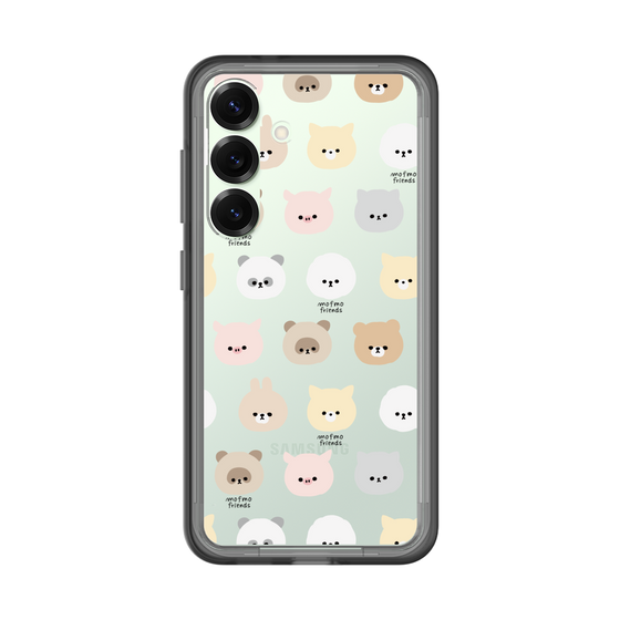 スリムプロテクションプレミアムケース［ mofmofriends - フェイス ］