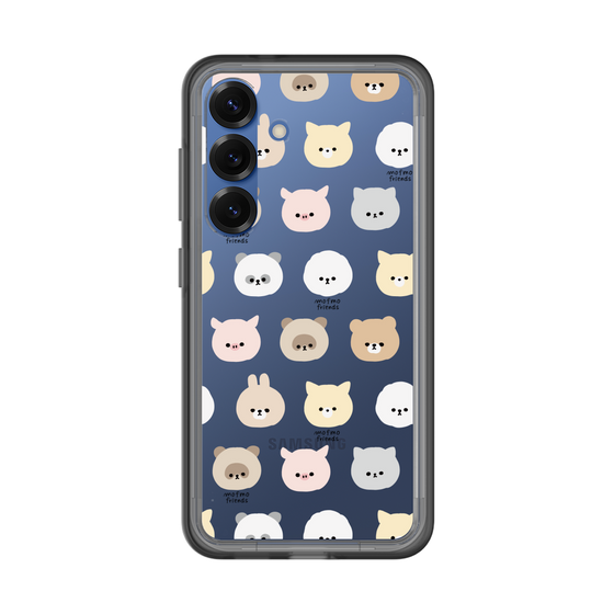 スリムプロテクションプレミアムケース［ mofmofriends - フェイス ］
