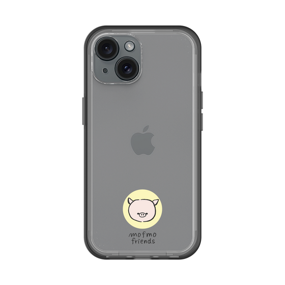 スリムプロテクションプレミアムケース［ mofmofriends - アイコン - マイクロブタ ］