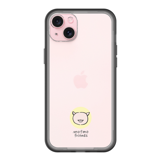 スリムプロテクションプレミアムケース［ mofmofriends - アイコン - マイクロブタ ］