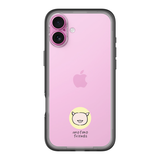 スリムプロテクションプレミアムケース［ mofmofriends - アイコン - マイクロブタ ］