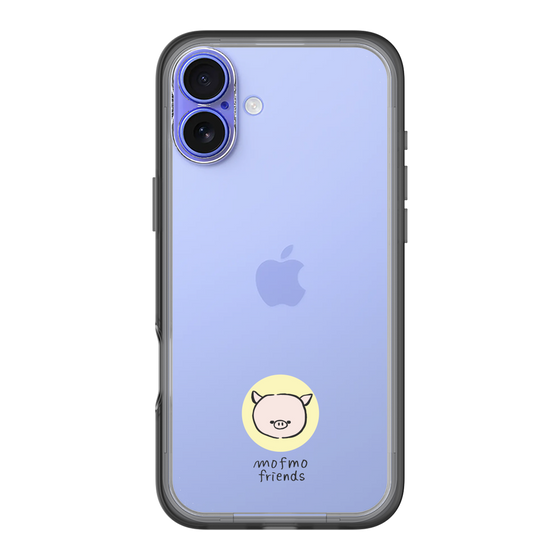 スリムプロテクションプレミアムケース［ mofmofriends - アイコン - マイクロブタ ］