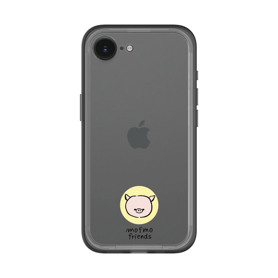 スリムプロテクションプレミアムケース［ mofmofriends - アイコン - マイクロブタ ］