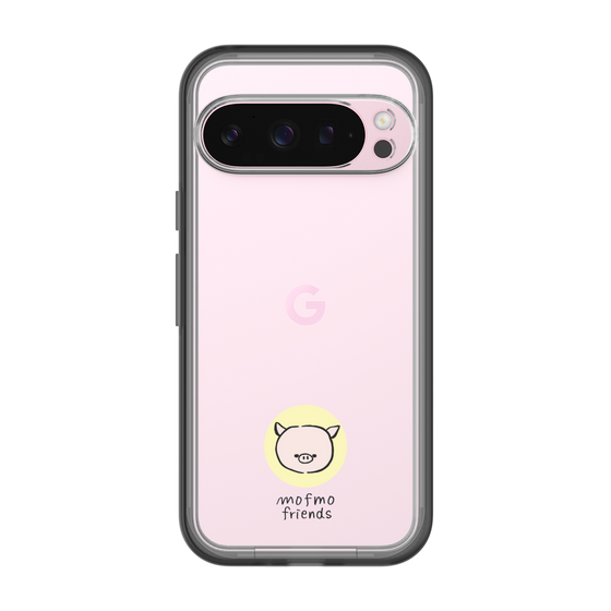 スリムプロテクションプレミアムケース［ mofmofriends - アイコン - マイクロブタ ］