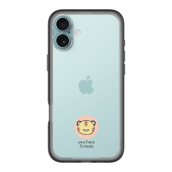 スリムプロテクションプレミアムケース［ mofmofriends - アイコン - トラ ］