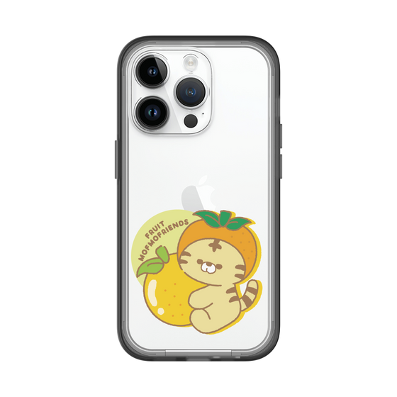 スリムプロテクションプレミアムケース［ mofmofriends - オレンジ ］