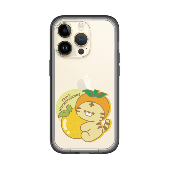 スリムプロテクションプレミアムケース［ mofmofriends - オレンジ ］