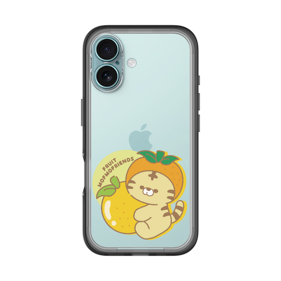 スリムプロテクションプレミアムケース［ mofmofriends - オレンジ ］