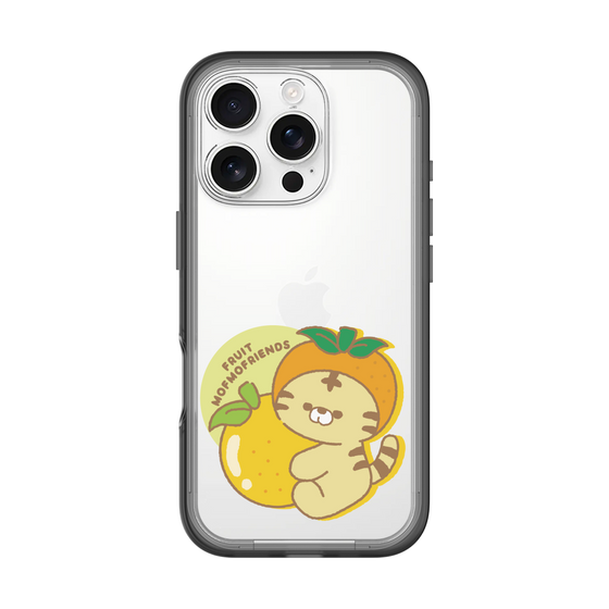 スリムプロテクションプレミアムケース［ mofmofriends - オレンジ ］