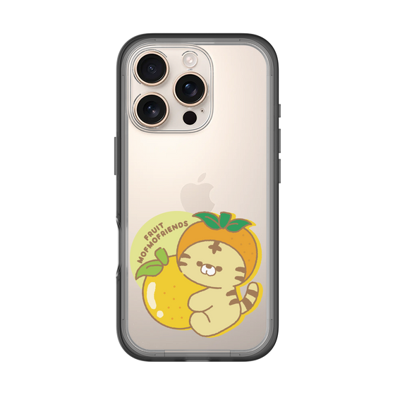 スリムプロテクションプレミアムケース［ mofmofriends - オレンジ ］